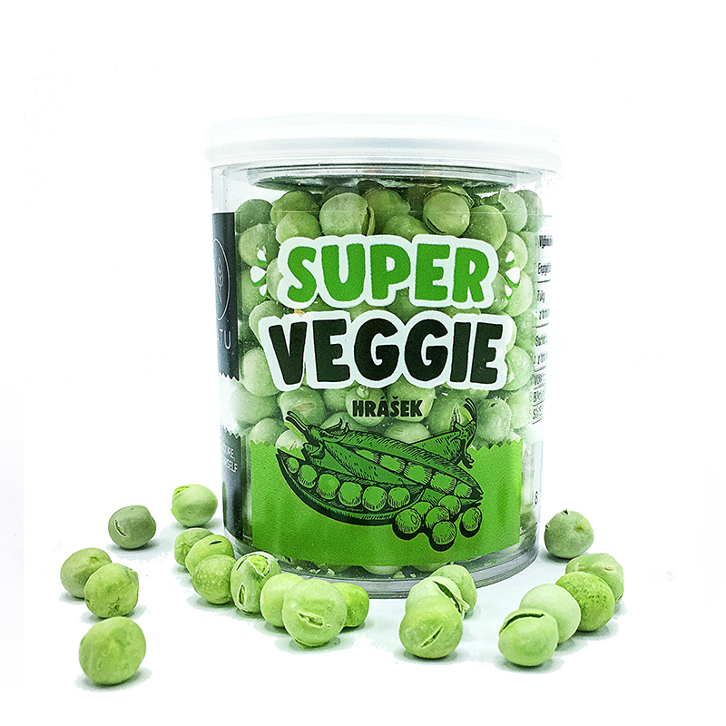 Levně NATU Super Veggie Zelený hrášek 40 g