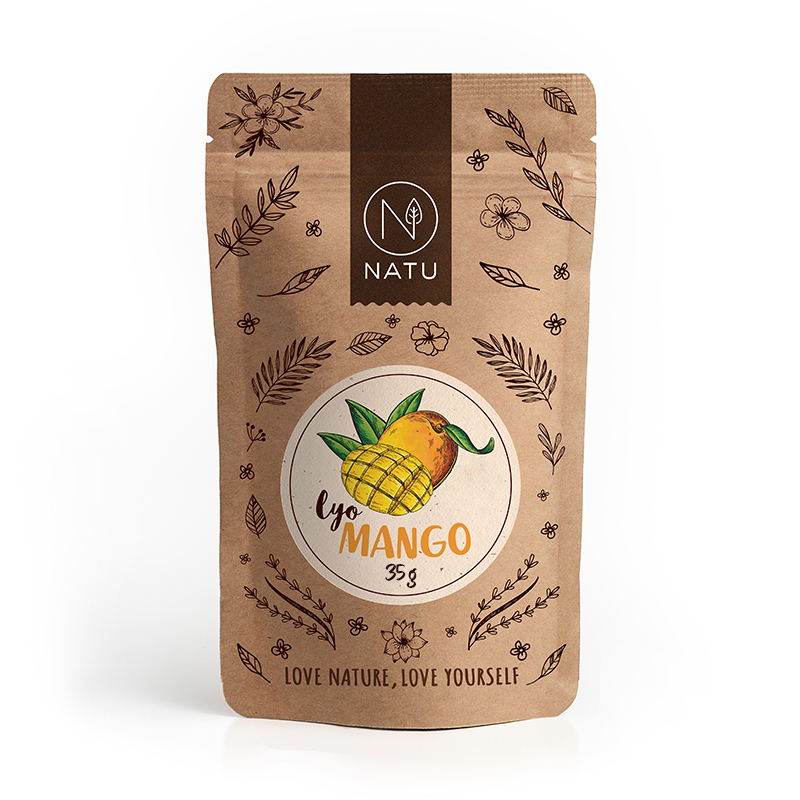 NATU Lyofilizované mango 35g