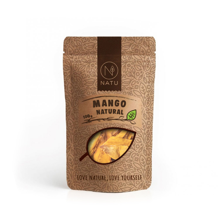 NATU Mango plátky natural 100g