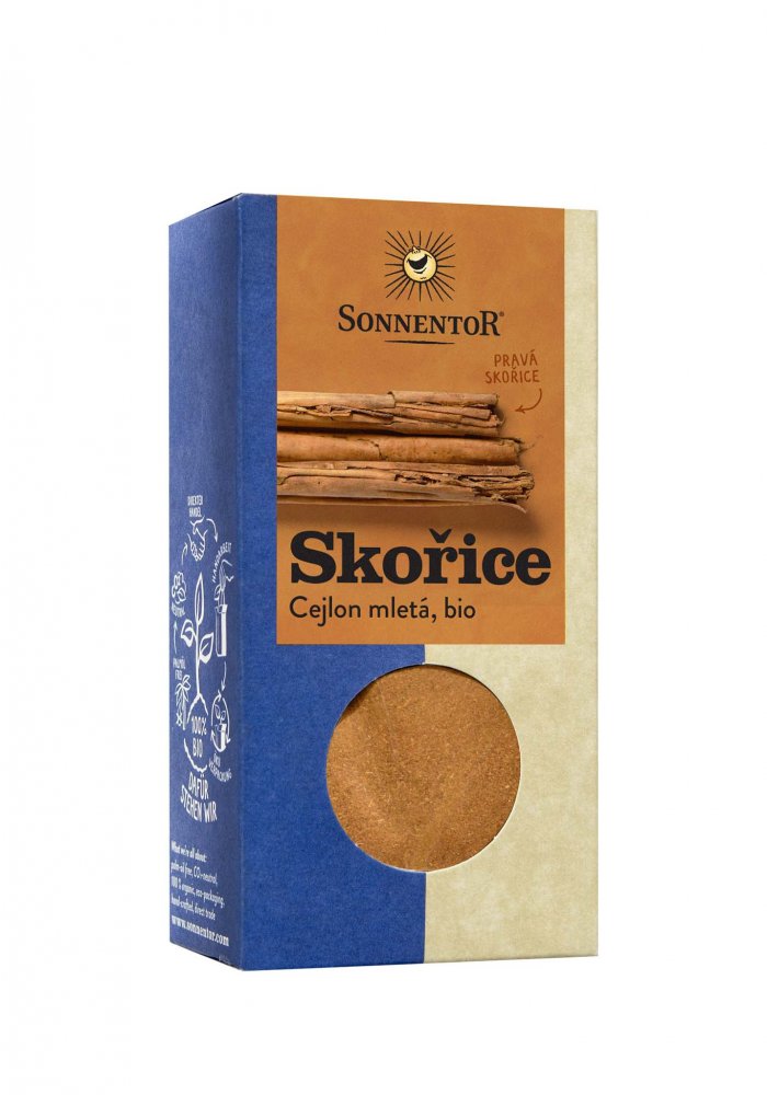 Sonnentor Skořice Cejlon mletá BIO 40g