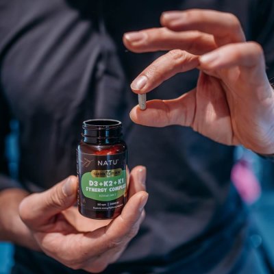 Garden Fusion Vitamin D3+K2+K1 Synergy Complex 2000 IU 90 kapslí