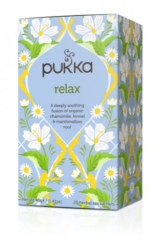 Pukka ajurvédský BIO čaj - Relax 20 x 2g