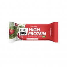 Lifefood Lifebar Protein tyčinka jahodová BIO 40g