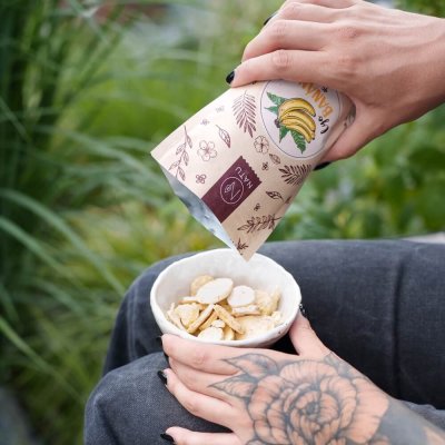 Freeze Dried Banana Slices 45g