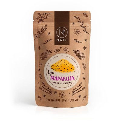 Lyofilizovaná marakuja prach se semínky 120g