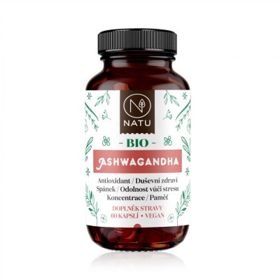 BIO Ashwagandha 60 kapslí