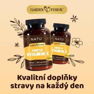 Garden Fusion Vitamin C 500 mg pro imunitu 90 kapslí