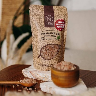 Uzená himalájská sůl hrubá 500g