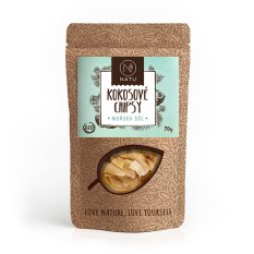 Kokosové chipsy mořská sůl BIO 70 g