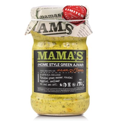Mama's zelený ajvar jemný 290g