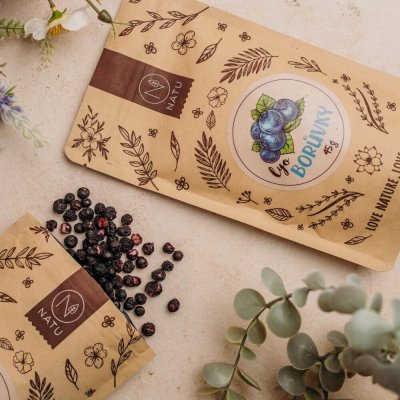 Lyofilizované borůvky 40g