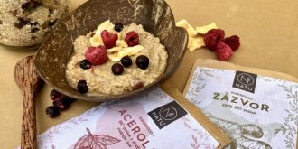 Superfood kaše s acerolou a se zázvorem