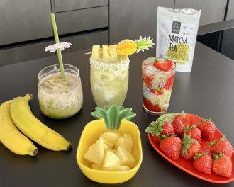 Tři osvěžující recepty na ledové matcha latte