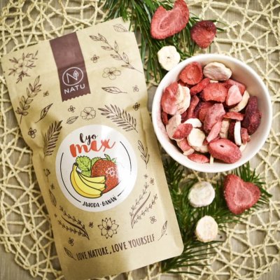 Freeze Dried Mix Strawberry and Banana 40g