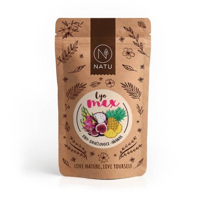 Freeze Dried Mix Fig and Dragon Fruit 35g