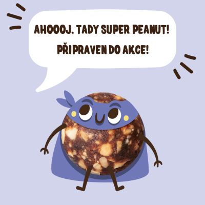 SNACKin Balls Super Peanut 65g