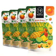 Ovocné kuličky mangové s limetkou 4x90g