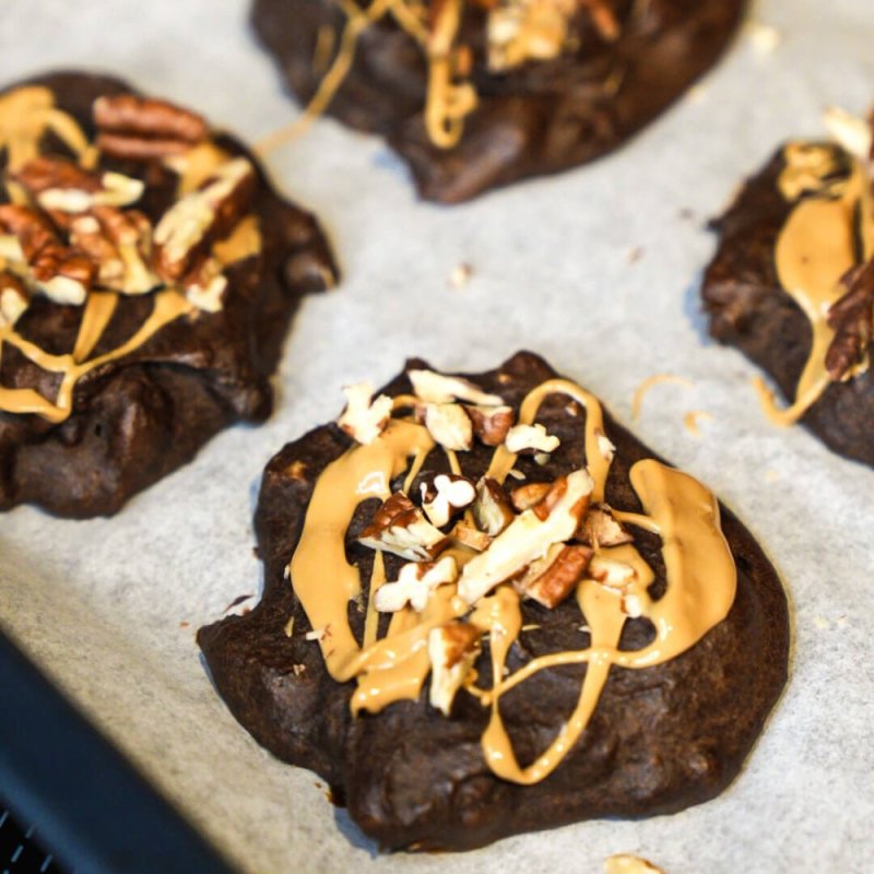 Perníčkové cookies s pekany