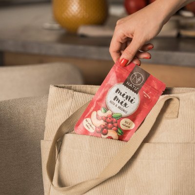 Mini mix kešu a brusinky 80g
