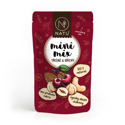 Mini mix třešně a ořechy 80g