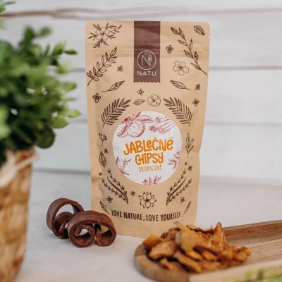 Jablečné chipsy skořicové 45g