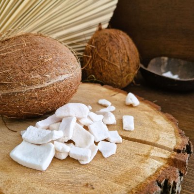 Lyofilizovaný kokos plátky 35g
