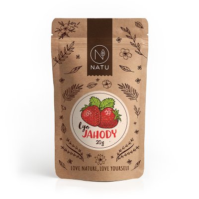 Freeze Dried Strawberry Slices 20g