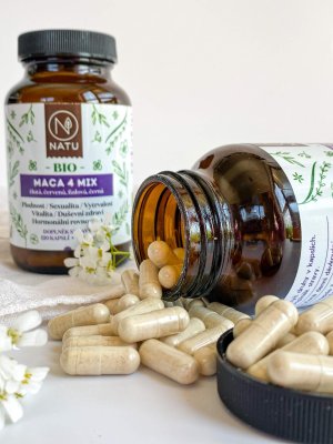 BIO Maca 4 Mix 120 kapslí