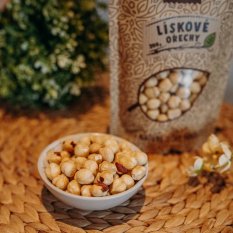 Lískové ořechy pražené loupané 200g