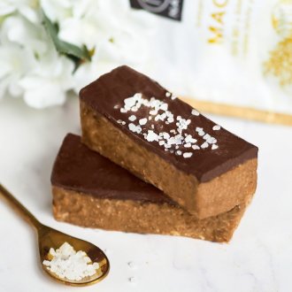 Salted caramel proteinové tyčinky