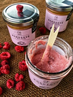 Coconut Butter with Raspberries 140g