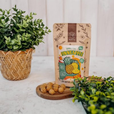 Ovocné kuličky ananasové BIO 90g