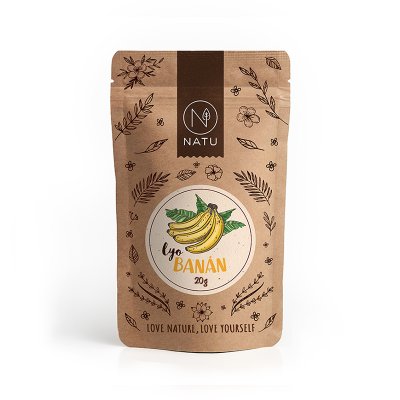 Freeze Dried Banana Slices 20g