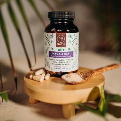BIO Maca 4 Mix 120 kapslí