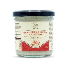 Vanilkové kešu s kokosem 140g