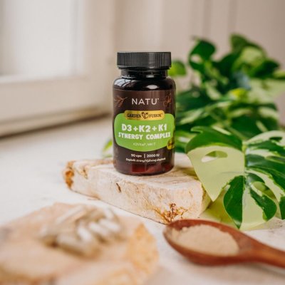 Garden Fusion Vitamin D3+K2+K1 Synergy Complex 2000 IU 90 kapslí