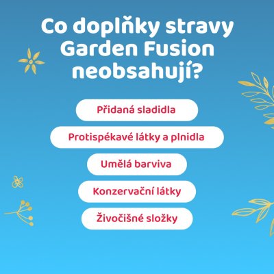 Garden Fusion Hořčík bisglycinát (magnesium)+vitamin B6 90 kapslí