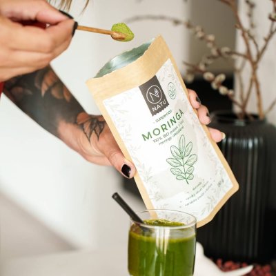 Moringa prášek  BIO 130g
