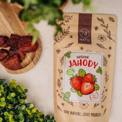 Sušené jahody 120g
