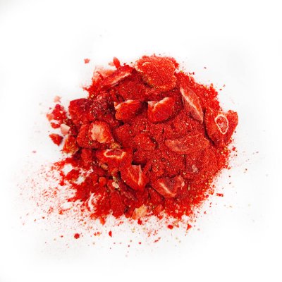Freeze Dried Strawberry powder with pieces 80g