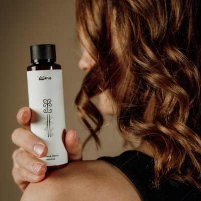 Alma čisticí emulze s vanilkou, tonka boby a allantoinem 100ml