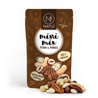 Mini mix pekan a mandle 80g
