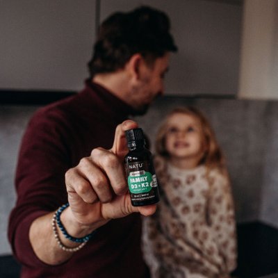 2+1 Family Vitamin D3+K2 (MK-7) vegan 30 ml