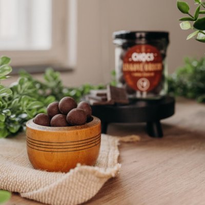 CHOCS Hazelnuts in 60% Dark Chocolate 180g