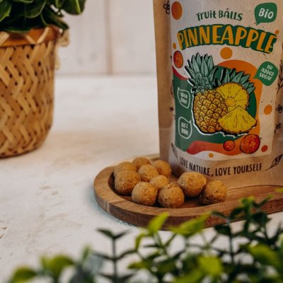 Ovocné kuličky ananasové BIO 90g
