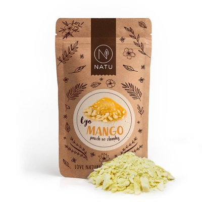 Freeze Dried Mango powder with bites 80g