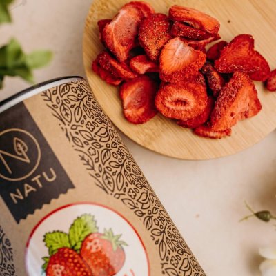 Lyofilizované jahody 70g