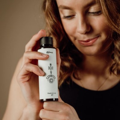 Alma čisticí olejový gel s malachitem, abyssinian olejem a aloe vera 100ml