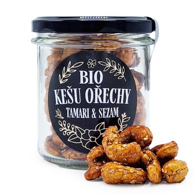 Organic Tamari Sesame Cashews 140g