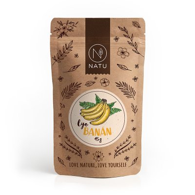 Freeze Dried Banana Slices 45g